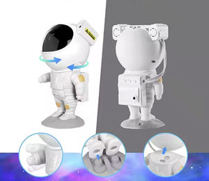 Projecteur d'étoiles et d'astronautes multicolore premium avec haut-parleur, lumière LED pour chambre à coucher et salle de jeux, lumière d'ambiance - Product Image 4