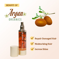 Huile d'argan naturelle antioxydante réparation cheveux crépus cuir chevelu nourrissant vitamine protéine infuser laisser lisse cheveux doux OEM/ODM