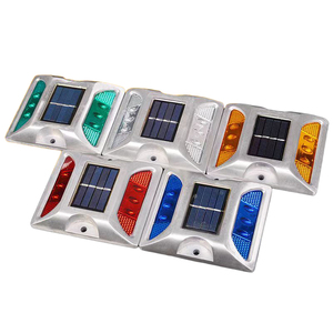 सड़क सुरक्षा वस्तुओं के लिए 6 नेतृत्व वाले सौर एल्यूमीनियम रोड स्टड - Product Image 2