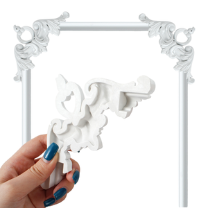 <span class=keywords><strong>PVC</strong></span> khắc tường trang trí nội thất mouldings cửa PU Deco góc khung polyurethane trang trí cornice - Product Image 1
