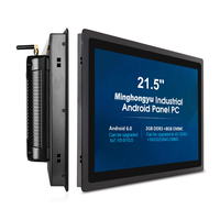Minghongyu Système Android 10.0 Écran tactile capacitif à cadre ouvert IP65 21,5 pouces 16:9 Panneau LCD industriel PC 16 Go de RAM