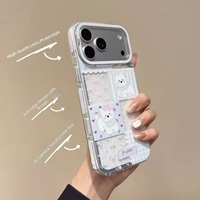 Coque de téléphone portable en TPU et PC à motifs personnalisés avec images mixtes aléatoires pour iPhone 18 17 Pro Max – Design de luxe, housses de haute qualité