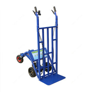 निर्माण स्थल के लिए 500 किलोग्राम भार इलेक्ट्रिक हैंड ट्रक धातु इलेक्ट्रिक ट्रॉली निर्माण स्थल के लिए घरेलू सीमेंट परिवहन मंच कृषि उपयोग - Product Image 1