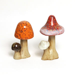 Simulazione giardino in <span class=keywords><strong>ceramica</strong></span> funghi statue ornamenti da giardino statuette cortile decorazione - Product Image 6