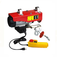 Ucuz fiyat 220V mini elektrikli vinç arabası ile uzaktan kumanda ile