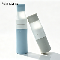 Flacon applicateur en silicone personnalisé pour le cuir chevelu, applicateur d'huile capillaire, emballage cosmétique souple en PE, OEM ODM