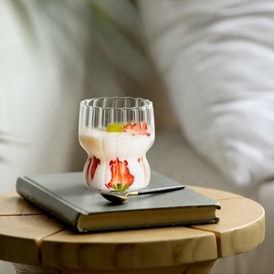 Độc đáo bầu hình dạng thiết kế thủy tinh cốc nước hộ gia đình trong suốt cà phê thủy tinh - Product Image 4