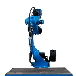 Lxshow soldadores de robô industrial, de alta qualidade, 6 eixos, soldadores de arco automáticos, robô, máquina de solda mig com braço de robô