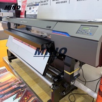 Printer Inkjet Eco-Solvent Roland ER-642 Asli Dengan Unit Pengambilan Gulungan Termasuk Pengering Kompatibel