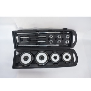 ชุดดัมเบลโครเมี่ยม30กก. ทำจากเหล็กหล่อชุบโครเมี่ยมและเหล็กชุบสังกะสี7ชั้น - Product Image 6