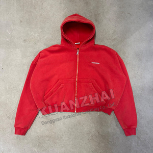 Custom Hoodie Jacket and Sweatpants Jogger Set Sports Flare Sweatsuit Manufacturer Customized Baggy Acid Wash <strong>Tracksuits</strong> for Men - Product Image 3