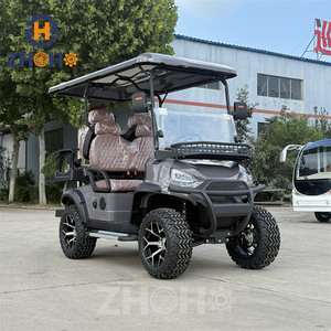 Carrito <span class=keywords><strong>de</strong></span> Golf Eléctrico Street Law <span class=keywords><strong>de</strong></span> 4 Plazas, Buggy Todoterreno con Velocidad <span class=keywords><strong>de</strong></span> 30-50 km/h - Product Image 5