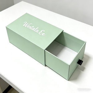 Caja Rígida de Cartón Gris Ecológica con Logotipo Impreso Personalizado de Alta Calidad para Empaque de Regalos - Product Image 2