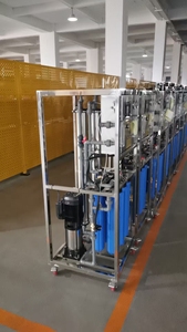 เครื่องกรองน้ำระบบ Reverse Osmosis สำหรับใช้ในครัวเรือน พร้อมปั๊มและถังกรองหลัก 220V - Product Image 4