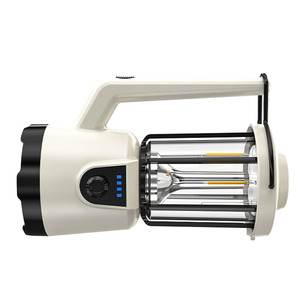 Multi Functional Portable Camping Lantern <b>Led</b> Rechargeable Battery Outdoor Tent Light Searchlight High Intensity <b>Flashlight</b> - Product Image 5