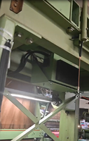 Machine à tisser à rapier pour étiquettes tissées, modèle MBJ3, reconditionnée, de petite largeur, avec machine Jacquard haute vitesse et nouvelle boîte d'alimentation