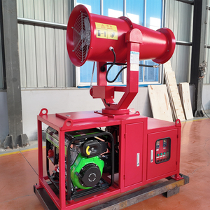 Canon à brouillard électrique haute pression, machine à brume d'eau fine, capacité <span class=keywords><strong>1L</strong></span>, construction métallique pour la suppression de la poussière et le refroidissement - Product Image 1