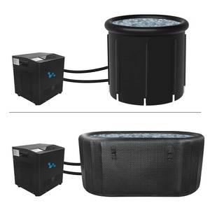 Mini-refroidisseur d'eau portable 2/3 CV 300L pour bains de glace et piscines de plongeon froid – Pompe de refroidissement très demandée - Product Image 5