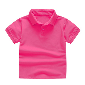<span class=keywords><strong>Polo</strong></span> décontracté uni pour garçons avec col en tissu tissé, t-shirt et <span class=keywords><strong>polo</strong></span> pour garçons de 2 à 14 ans, polos pour adolescents - Product Image 1