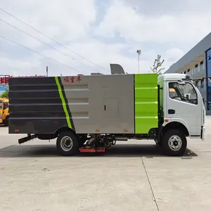 DONGFENG 4x2 4x4 RHD PS Straßen kehrmaschine LKW Staub Vakuum LKW Straßen reinigung LKW Hersteller