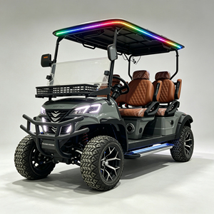 <span class=keywords><strong>Voiture</strong></span> de golf électrique 4 places personnalisée en usine, 72V Lithium, Buggy puissant, Châssis en aluminium durable, Véhicule tout-terrain surélevé - Product Image 6