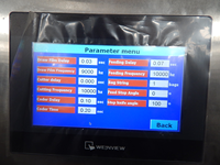 Machine d'emballage de sachets à vis sans fin pour poudre, alimentation en continu, modèle DXDF-40VI, pour compléments nutritionnels