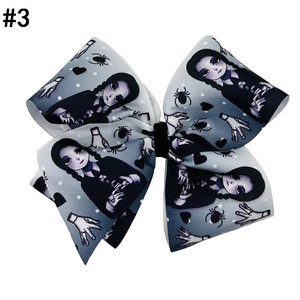<span class=keywords><strong>Mercredi</strong></span> inspiré arc <span class=keywords><strong>Addams</strong></span> famille boutique cheveux arcs pour filles ruban pince à cheveux <span class=keywords><strong>accessoires</strong></span> - Product Image 4