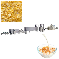 Extrudeuse pour paille à boire de riz comestible faisant la machine Macaroni Cheetos pâtes Cornflakes Maker Machinery