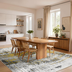 <span class=keywords><strong>Tapis</strong></span> <span class=keywords><strong>scandinave</strong></span> lavable en machine, en polyester, à poils ras, antidérapant, pour salon, <span class=keywords><strong>tapis</strong></span> pour la maison - Product Image 2
