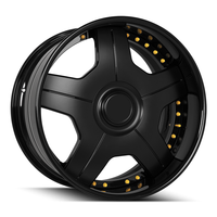 Jantes personnalisées 2/3 pièces 5x115 5x120 5x114.3 Roues à disque Forgia brossées 24 26 28 30 pouces pour Donk Chevrolet Impala Caprice