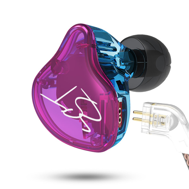 KZ ZST Hybrid Earphone Balance Armature with Dynamic In-Ear Earphone 1BA+1DD HiFi Headset