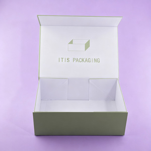 Nouveau produit papier couché promotionnel personnalisé grande boîte d'emballage pliante de crème solaire magnétique pour <span class=keywords><strong>les</strong></span> soins de la peau - Product Image 3