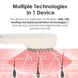 Peines para Masaje del Cuero Cabelludo con Logotipo Personalizado, Peines y Cepillos para el Cabello con Logotipo - Product Image 4