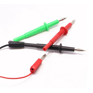 Sondas de Teste Multímetro Não Destrutivas de Nylon 10A por Atacado com Isolamento de 4mm e Pino de Sonda de 4mm - Product Image 6