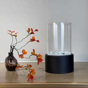 Portable intérieur extérieur maison chauffage rond alcool cheminée <span class=keywords><strong>lampe</strong></span> vrai feu petit poêle pour bureau ou foyer - Product Image 4