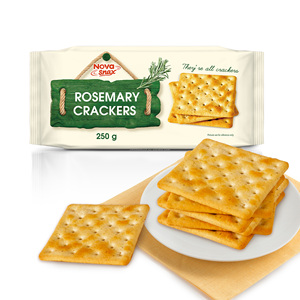 Bán buôn mặn Soda hương thảo bánh quy giòn 250g saltine Bánh quy giòn - Product Image 1