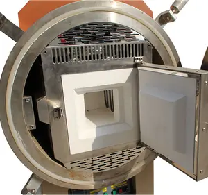 Box Type Lab Heat Treatment Furnace Kiln 1600 C Sintering Vacuum Oven Furnace Used For Heat Treatment