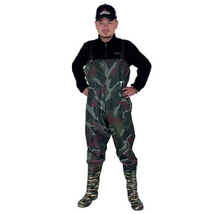 Chất Lượng Cao Nylon PVC Ngực Câu Cá Waders Cho Nam Giới Phụ Nữ Nông Nghiệp Săn Bắn Cá Không Thấm Nước Loài Sếu Cá Với Khởi Động Nhà Sản Xuất - Product Image 3