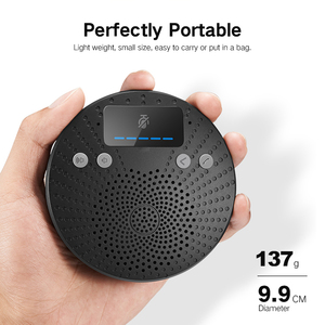 Gsou CF10 Full 360 degrés Portable HD Business USB Speaker Phone avec microphone pour conférence téléphonique <span class=keywords><strong>zoom</strong></span> réunions - Product Image 4