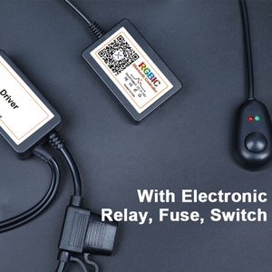 3 năm Bảo hành rgbic <span class=keywords><strong>LED</strong></span> lưới tản nhiệt đèn IP68 ứng dụng không thấm nước điều khiển từ xa phía trước nướng dải đèn cho xe tải xe SUV - Product Image 3