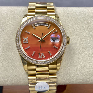 Ultra alta calidad verde menta ETA 3235 36mm reloj de oro mecánico automático de buceo sin decoloración - Product Image 5