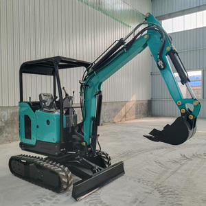 Mini-excavatrice 2,5T certifiée CE Stage V avec cabine et godet de terrassement étroit pour la construction agricole, marché européen, livraison gratuite - Product Image 1