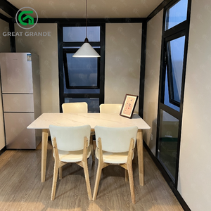 <span class=keywords><strong>Prebuilt</strong></span> bão bằng chứng bánh <span class=keywords><strong>sandwich</strong></span> Bảng điều khiển di động có thể gập lại đúc sẵn thủy tinh mở rộng container nhà cao mái nhà sang trọng - Product Image 4