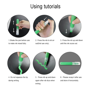 Khy bán buôn nước hòa tan xóa được cho thủy tinh hoặc bảng dẫn với xóa màu đảo ngược lời khuyên chất lỏng Chalk Markers Bút Đánh Dấu - Product Image 6