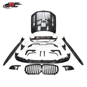 Kit carrosserie en fibre de carbone style LD pour <span class=keywords><strong>BMW</strong></span> X5 : Capot, calandre, lèvre avant, jupes latérales – Amélioration extérieure aérodynamique de qualité supérieure - Product Image 4