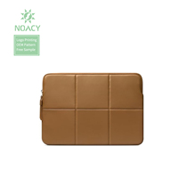 Pochette personnalisée en similicuir de 13 pouces pour ordinateur portable étui de protection durable et portable sac avec logo en PU étanche