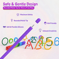 Jouets sensoriels Fidget Sticks pour l'autisme, bâtonnets texturés apaisants, jouets sensoriels anti-stress, soulagement de l'anxiété, jouets pour les enfants, cadeaux de Noël