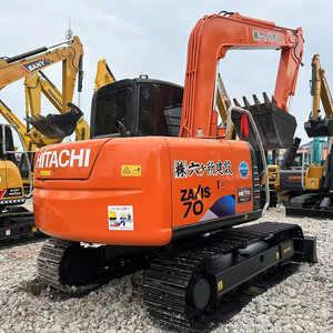 Excavadora Usada Hitachi ZX70 de Japón con Motor Yanmar de 7 Toneladas, Excavadora Hitachi ZX70 de Segunda Mano en Casi Nueva - Product Image 1