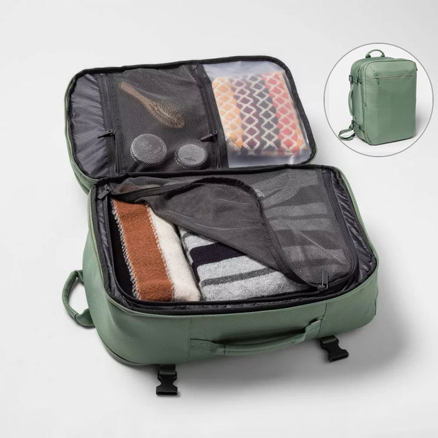 Luxury Weekender Bag Woman Travel 40L Flight Approved Travel Luggage Bag Carry on Backpack