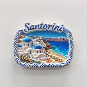 Imán de Resina 3D con Diseño Personalizado al por Mayor, Recuerdos Turísticos de Puerto de Tenérife, Algarve, Portugal, Imán de Nevera de Epoxi - Product Image 6